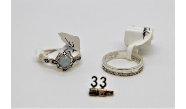 2 zilveren ringen m54 (WKP 228€)